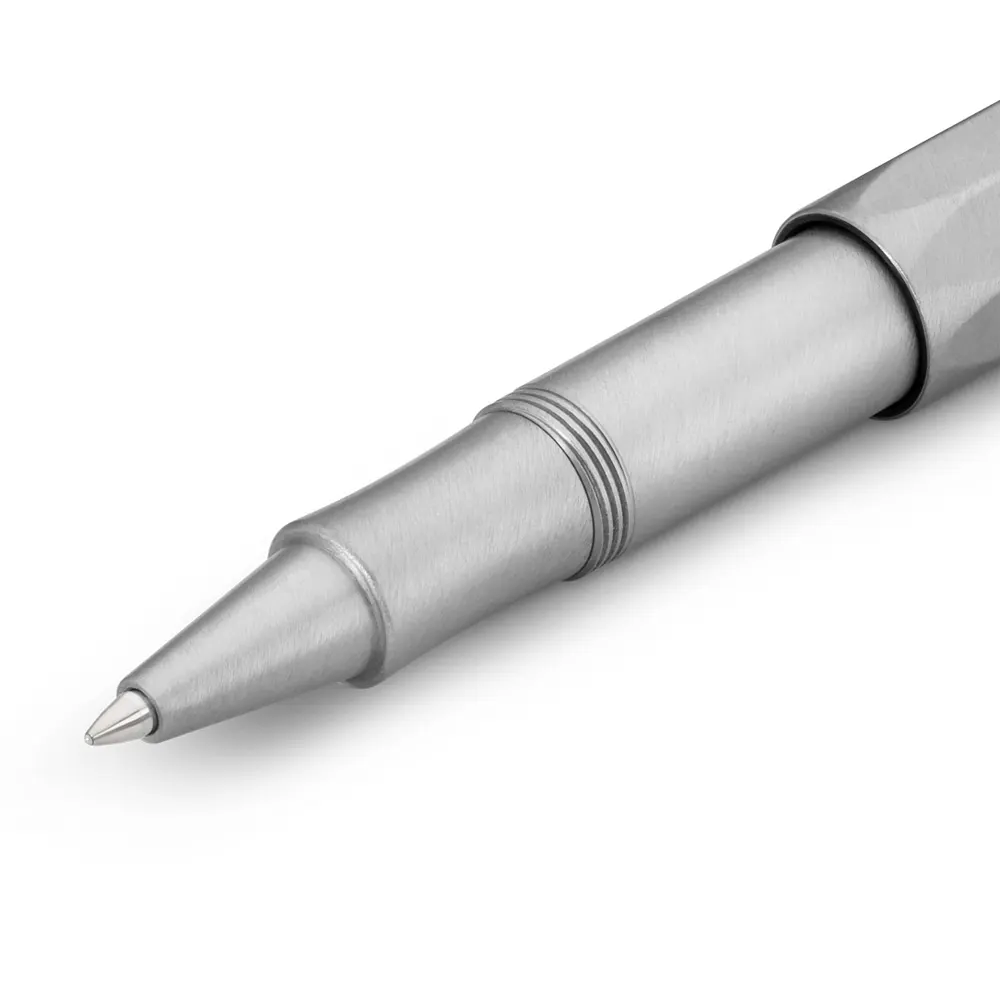 Ролер Kaweco - Steel Sport, сребрист - 2