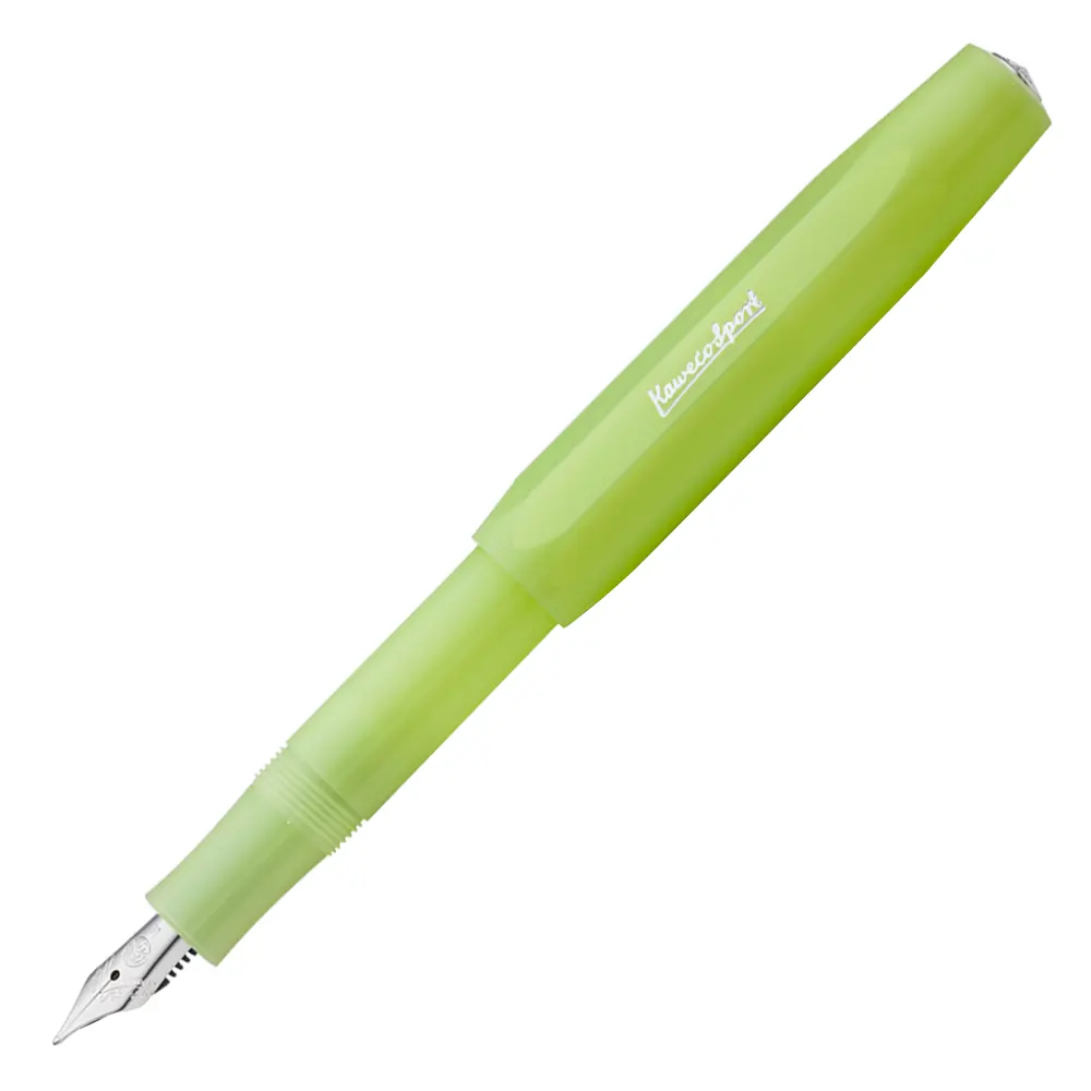 Писалка Kaweco - Frosted Sport Fine Lime, M перо