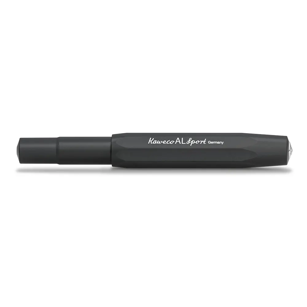 Писалка Kaweco - AL Sport, черна, F перо - 2