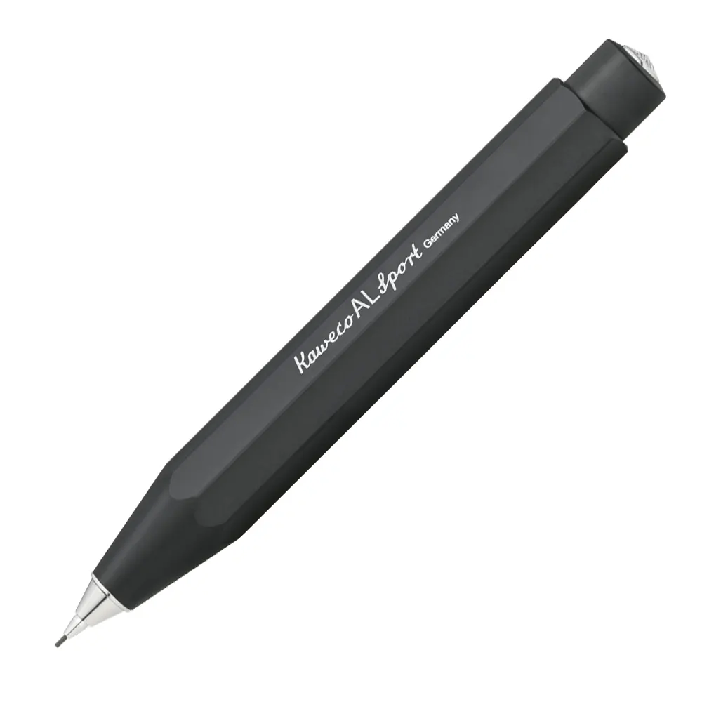 Автоматичен молив Kaweco - AL Sport, 0.7 мм, черен