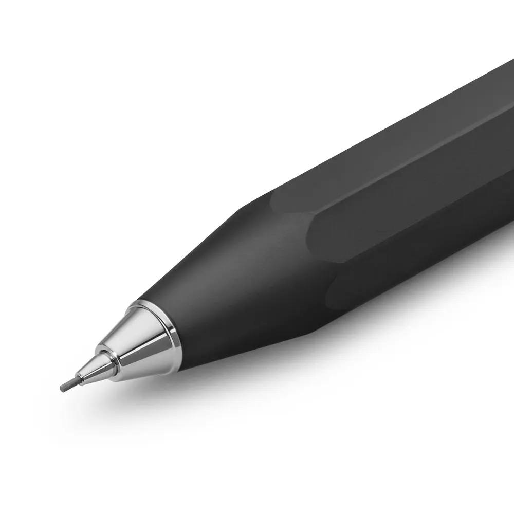 Автоматичен молив Kaweco - AL Sport, 0.7 мм, черен - 2