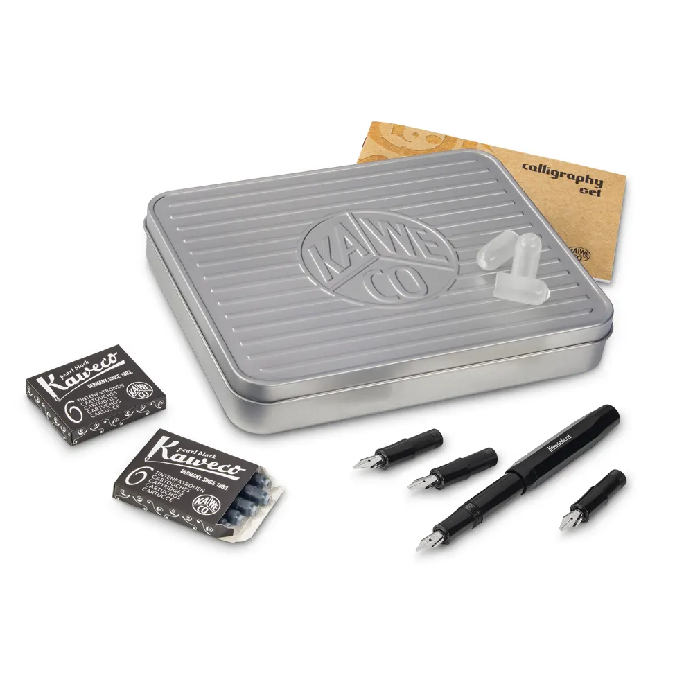Калиграфски комплект Kaweco - Sport, черен