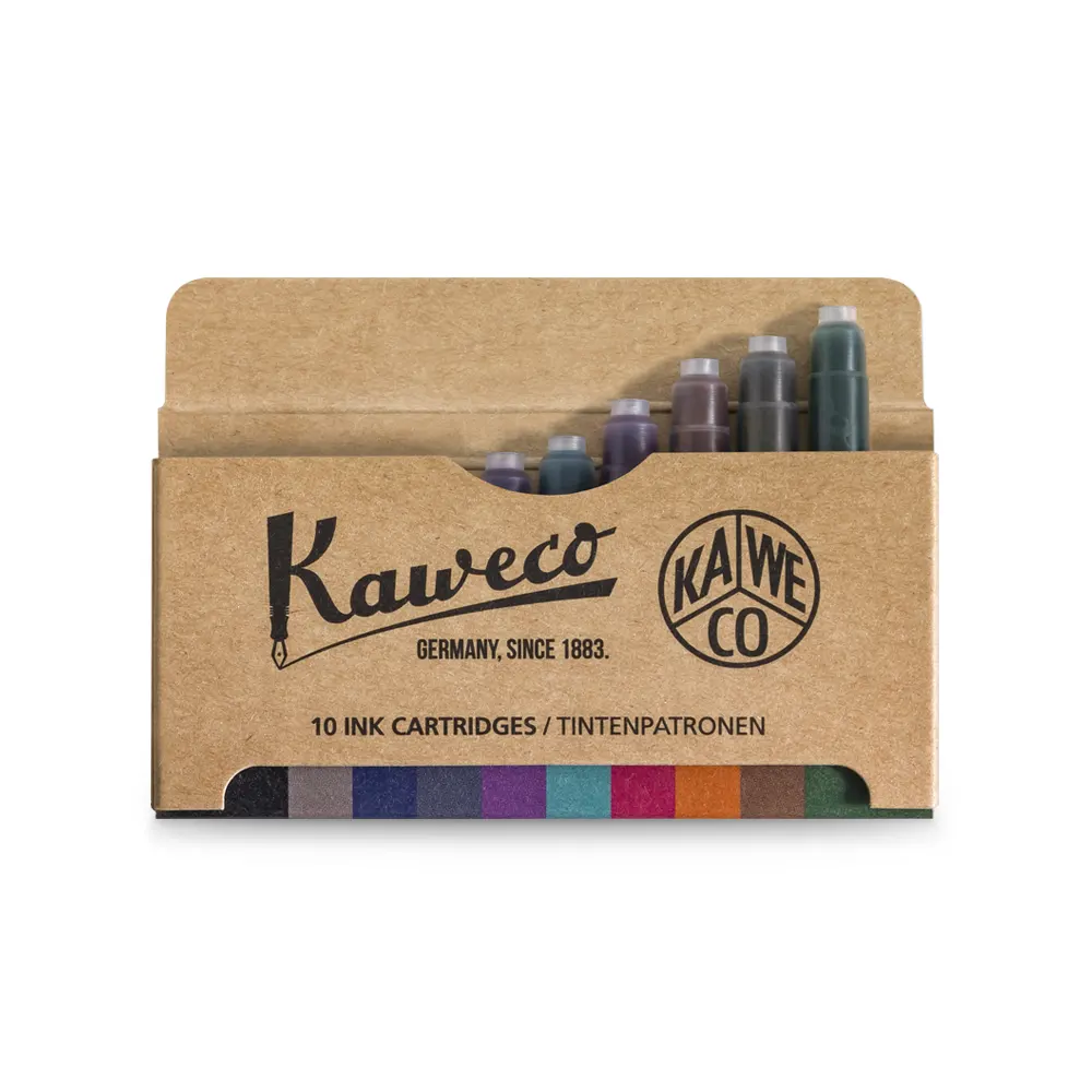 Комплект патрончета с мастило Kaweco, 10 бр. в различни цветове - 2