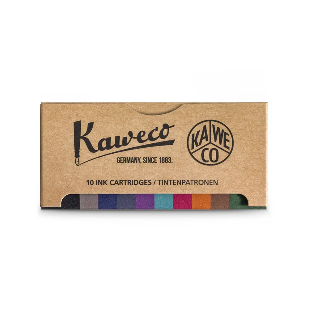 Комплект патрончета с мастило Kaweco, 10 бр. в различни цветове - 3
