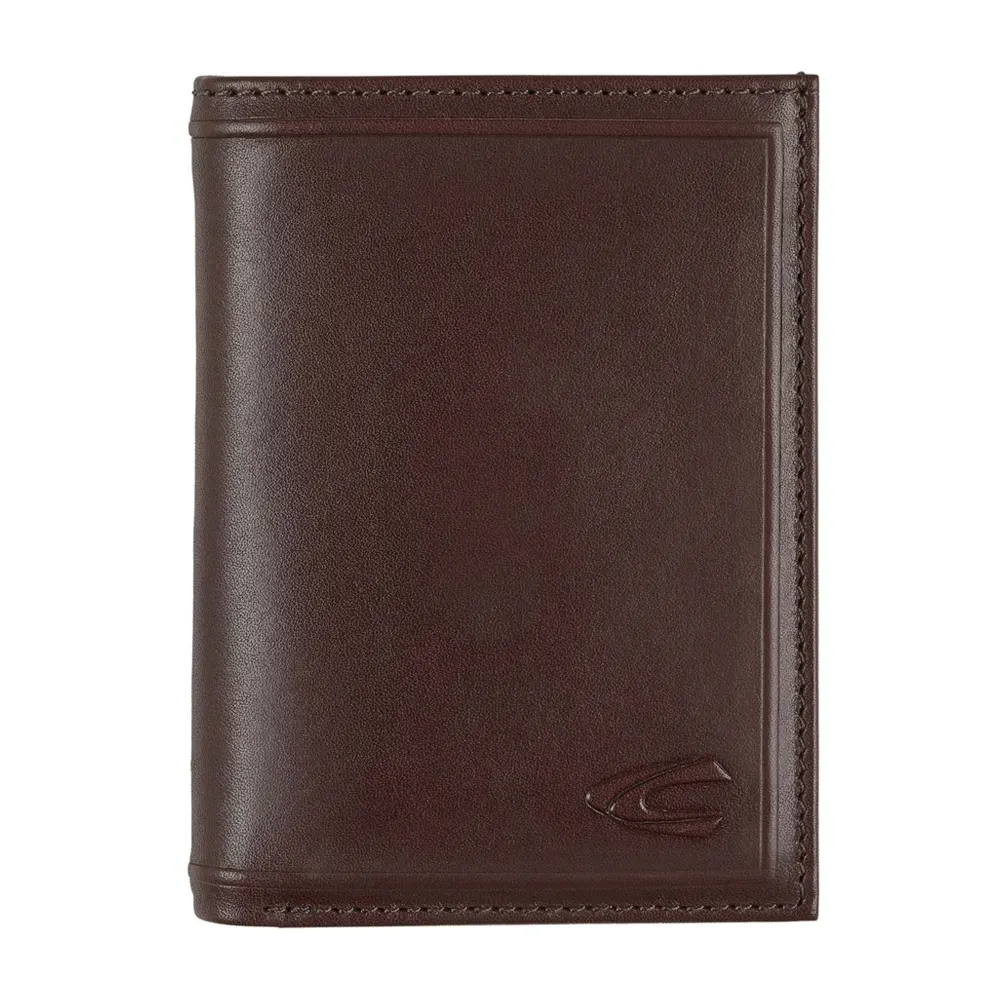 Калъф за карти и документи Camel Active - Wood, RFID защита, кафяв