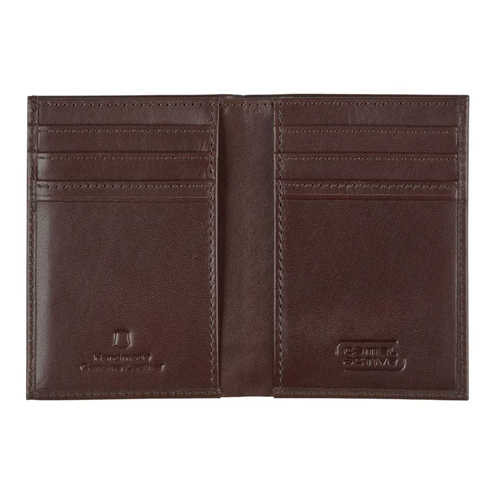 Калъф за карти и документи Camel Active - Wood, RFID защита, кафяв - 2