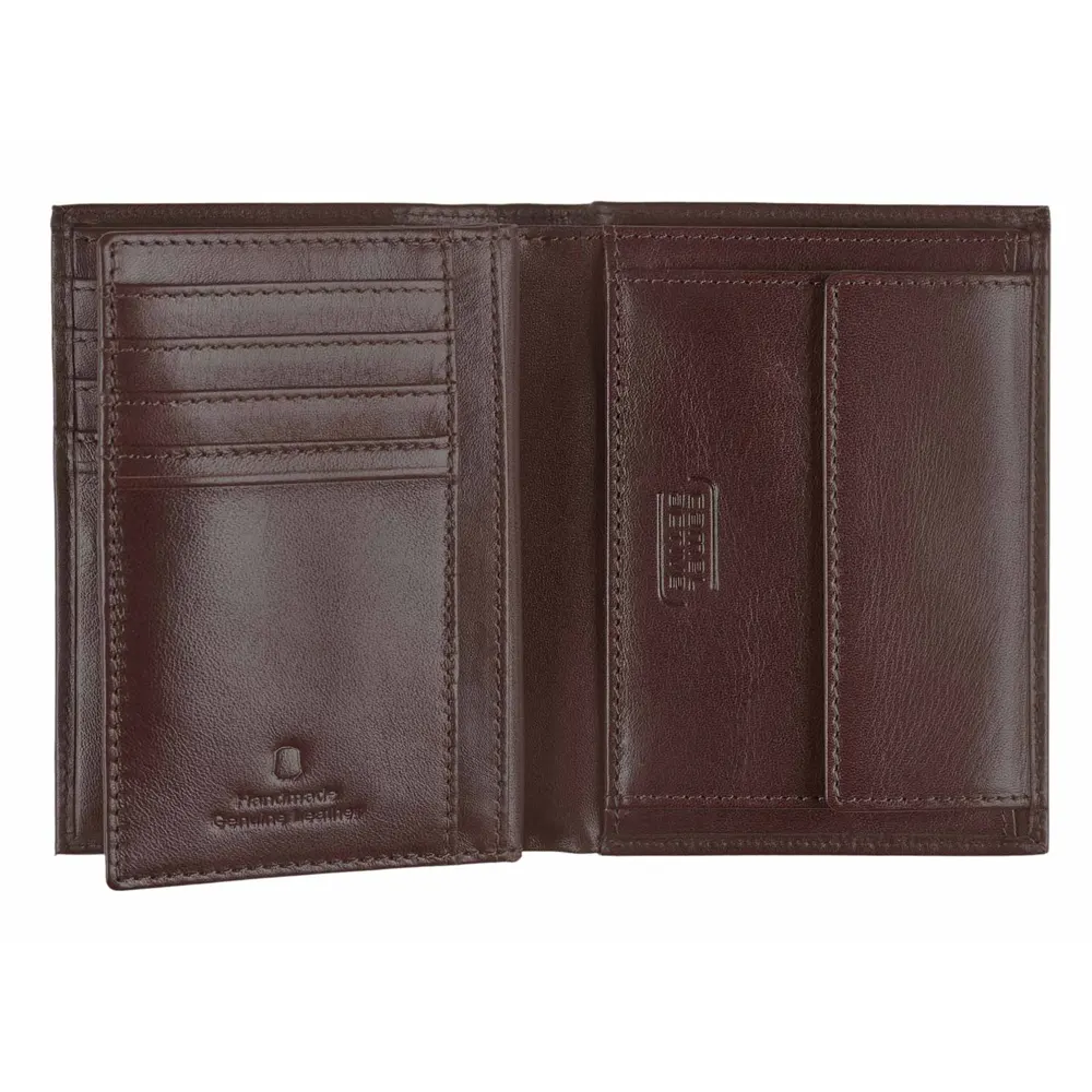 Мъжки портфейл Camel Active - Wood High Form, RFID защита, кафяв - 2