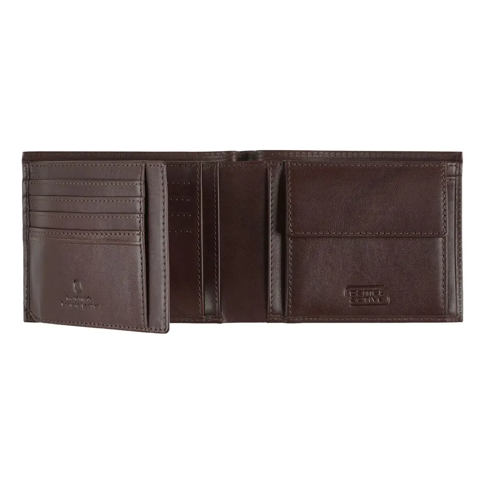 Мъжки портфейл Camel Active - Wood Horizontal, RFID защита, кафяв - 2