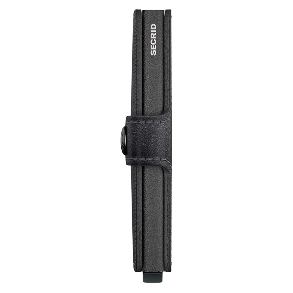 Портфейл SECRID - Mini Original Black Powdercoat, естествена кожа, с RFID защита - 2