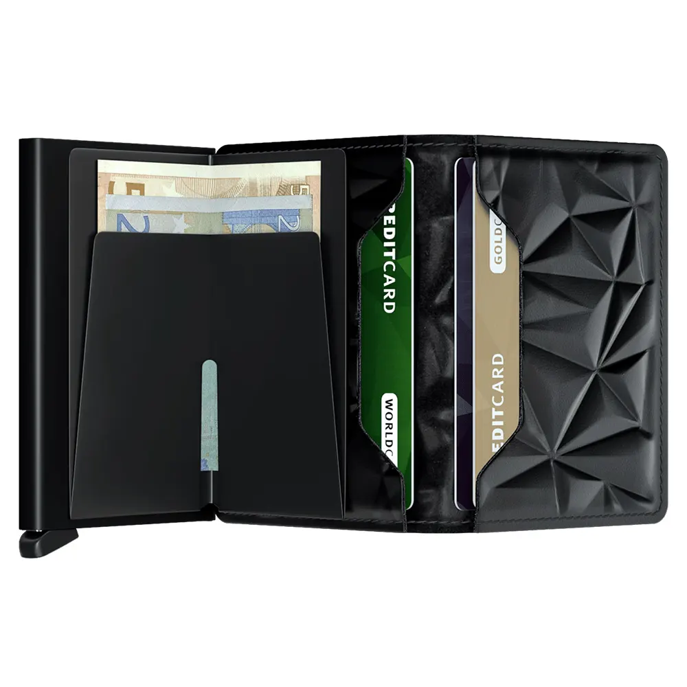 Портфейл SECRID - Slim Prism Black, с RFID защита - 3