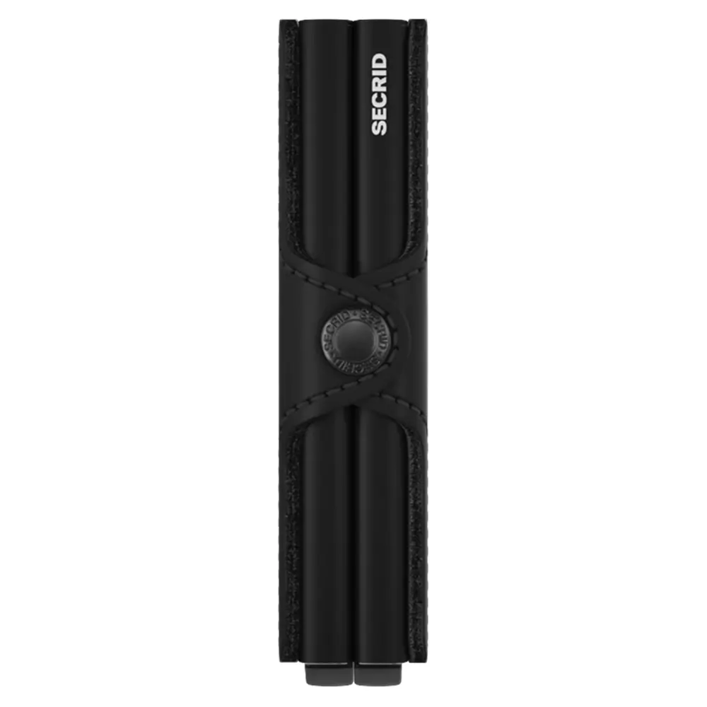 Портфейл SECRID - Twin Matte Black, с RFID защита - 2