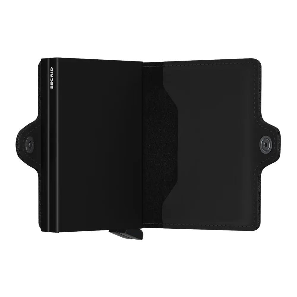 Портфейл SECRID - Twin Matte Black, с RFID защита - 4