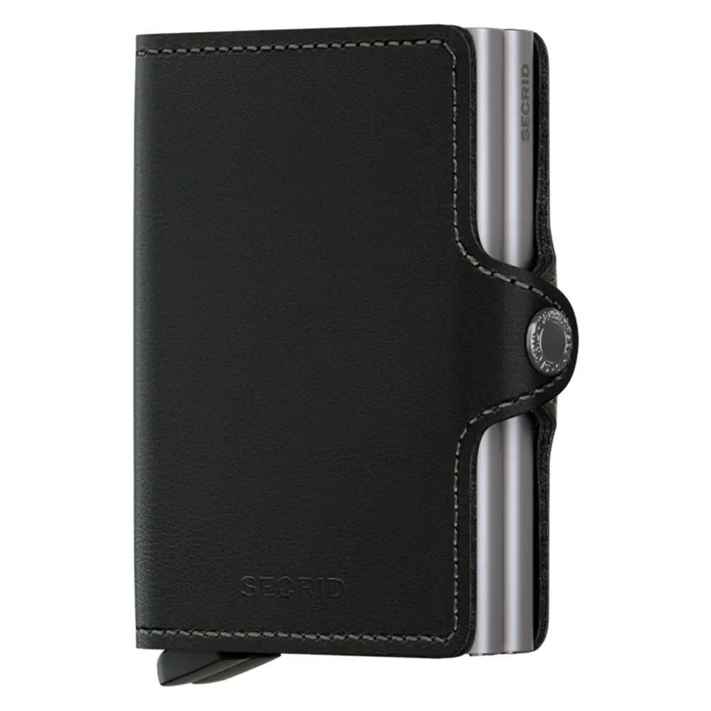 Портфейл SECRID - Twin Original Black, с RFID защита