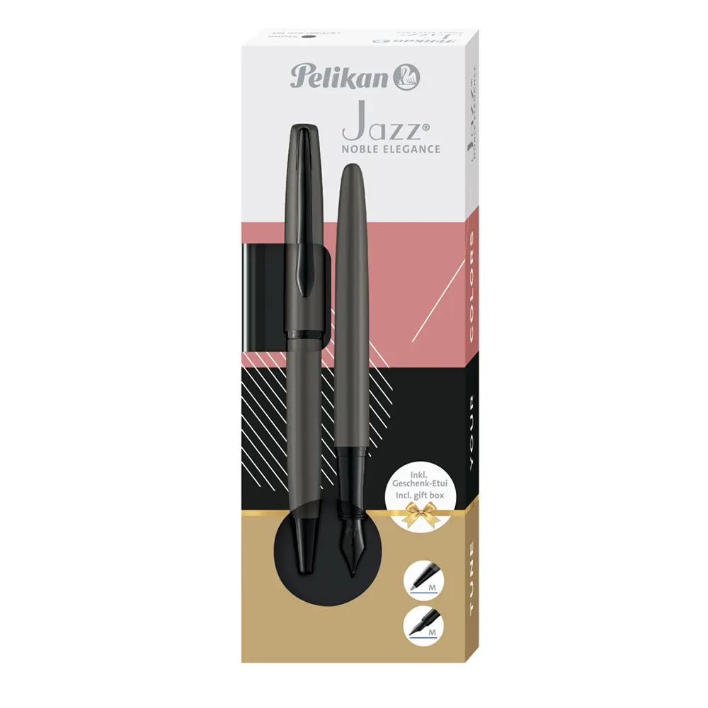 Комплект химикалка и писалка Pelikan Jazz Noble Elegance - Stone - 5
