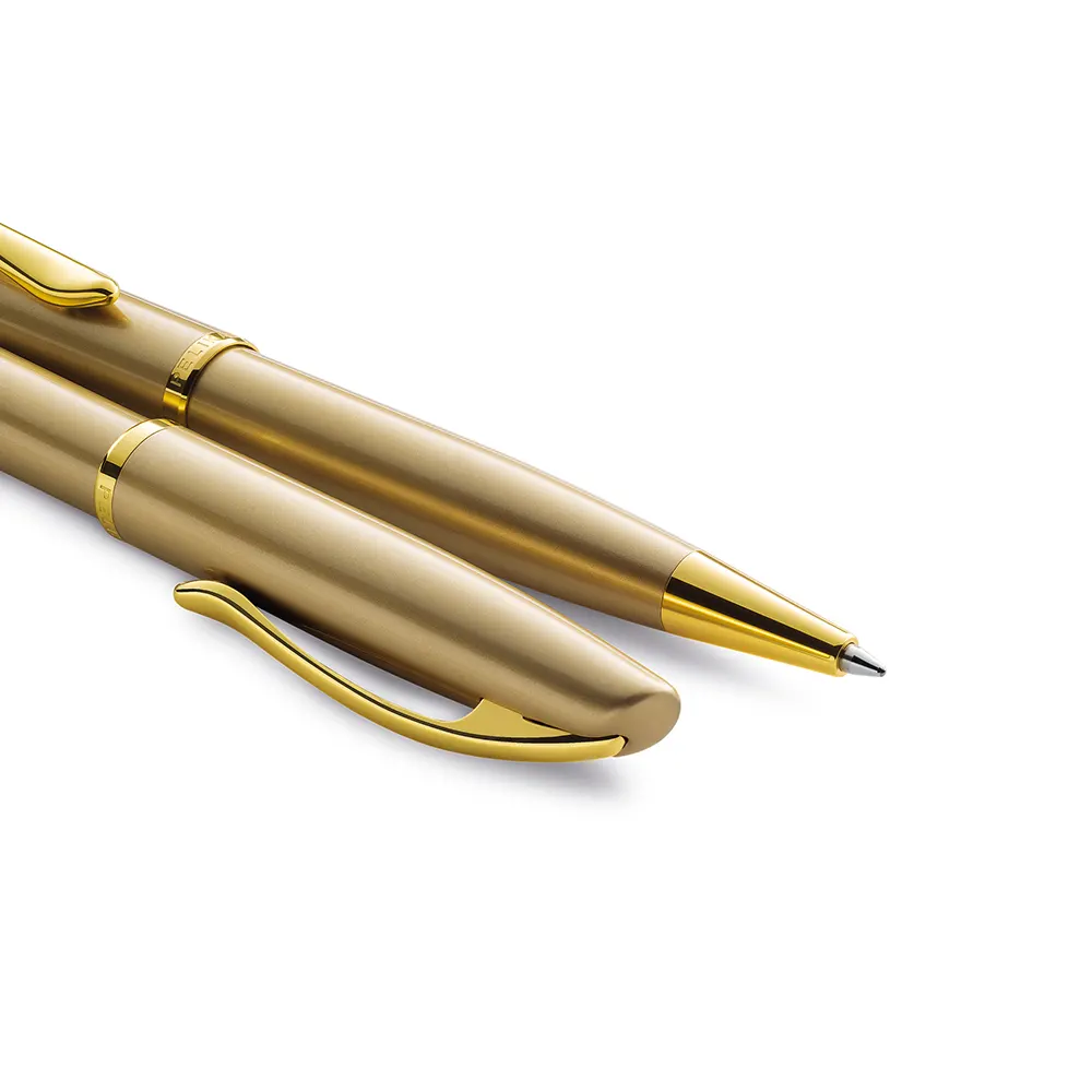 Комплект химикалка и писалка Pelikan Jazz Noble Elegance - Gold - 4