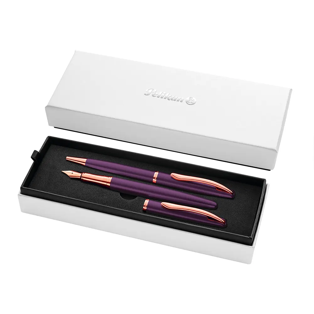 Комплект химикалка и писалка Pelikan Jazz Noble Elegance - Viola - 5