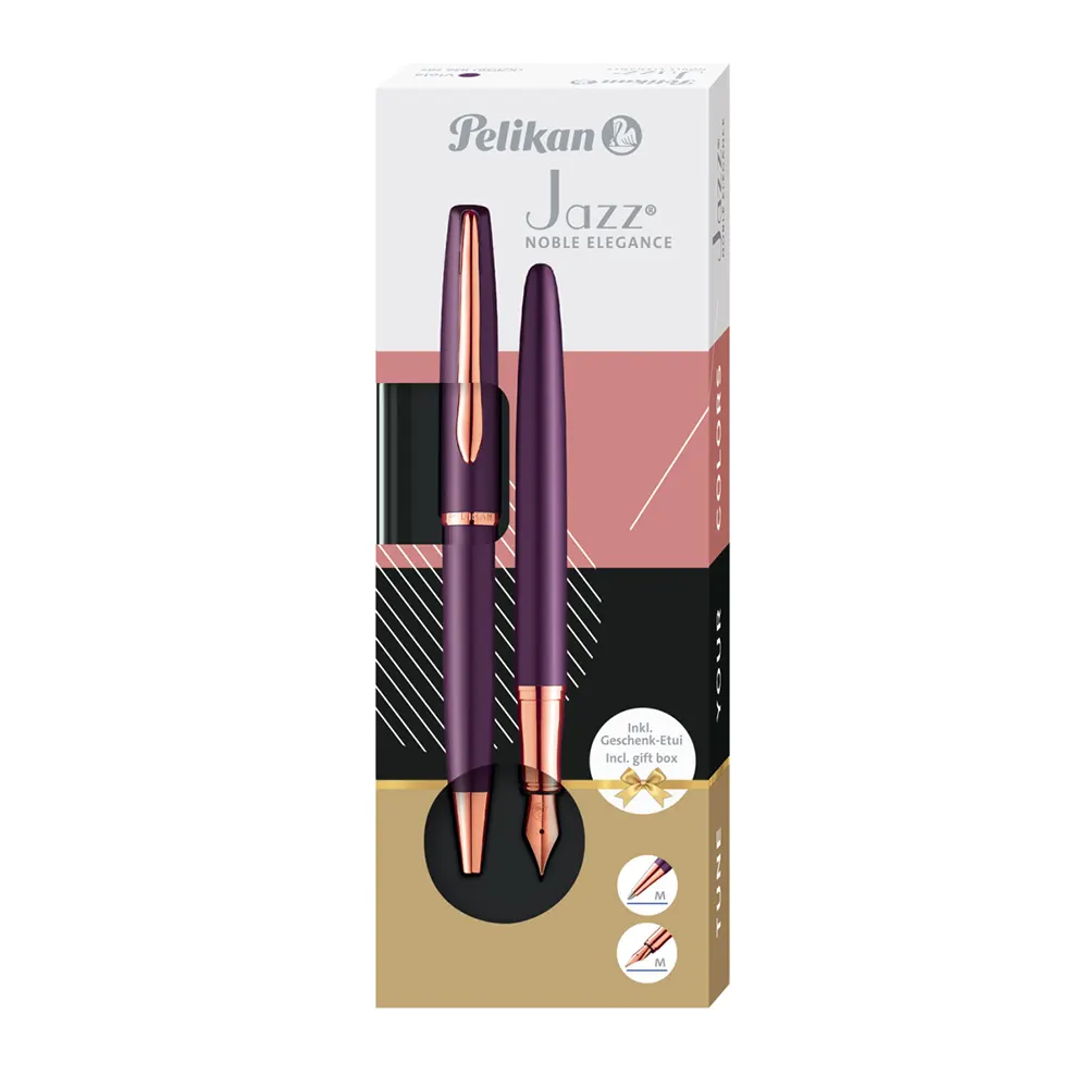 Комплект химикалка и писалка Pelikan Jazz Noble Elegance - Viola - 6