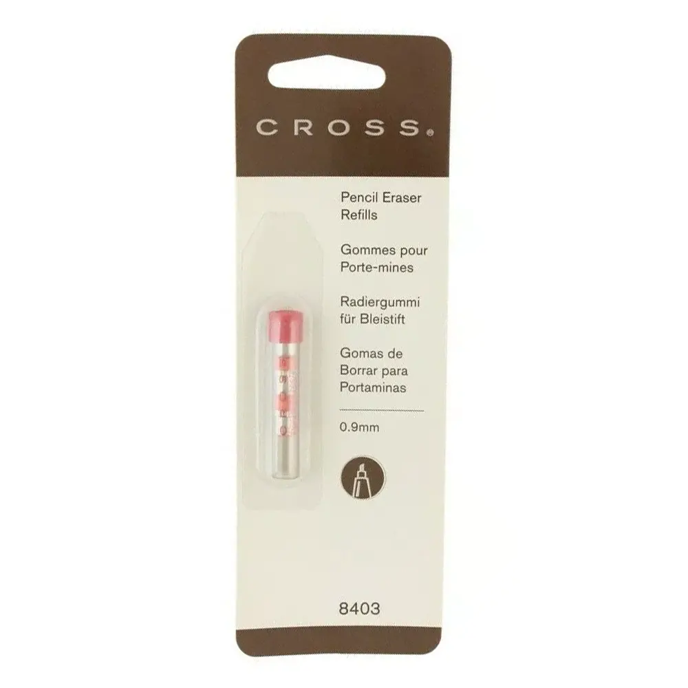 Резервни гумички за молив Cross, 0.9 мм, 3 бр.
