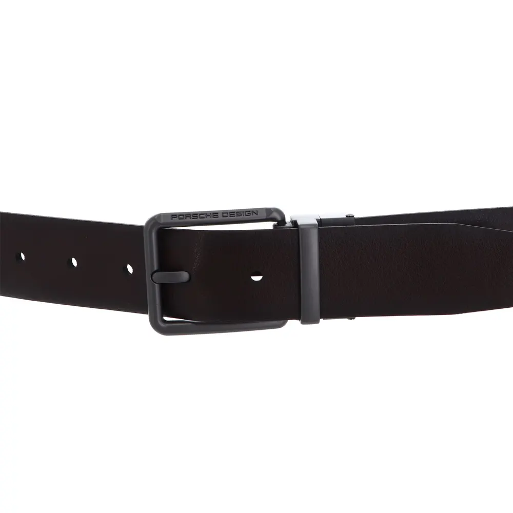 Колан Porsche Design - Business Dark Brown, 120 см, двулицев - 4