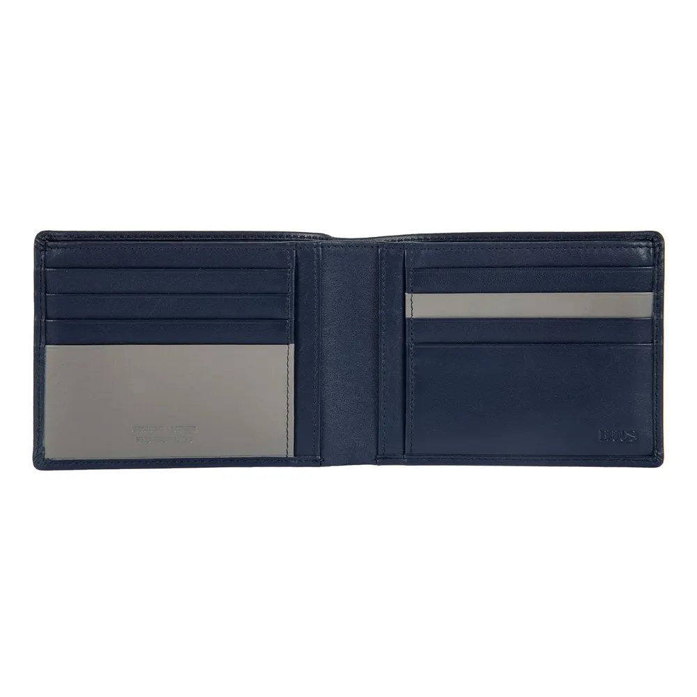 Мъжки портфейл Bric's - Bernina Ocean Blue, RFID защита - 2
