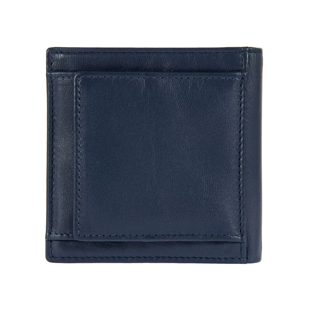 Мъжки портфейл Bric's - Bernina Ocean Blue, с монетник, RFID защита - 4