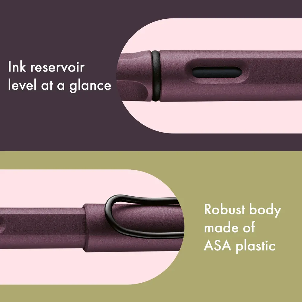 Писалка Lamy Safari - Scarlet, F перо - 6