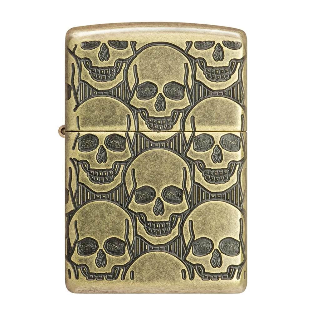 Запалка Zippo - Cackling Cranium Design - 3