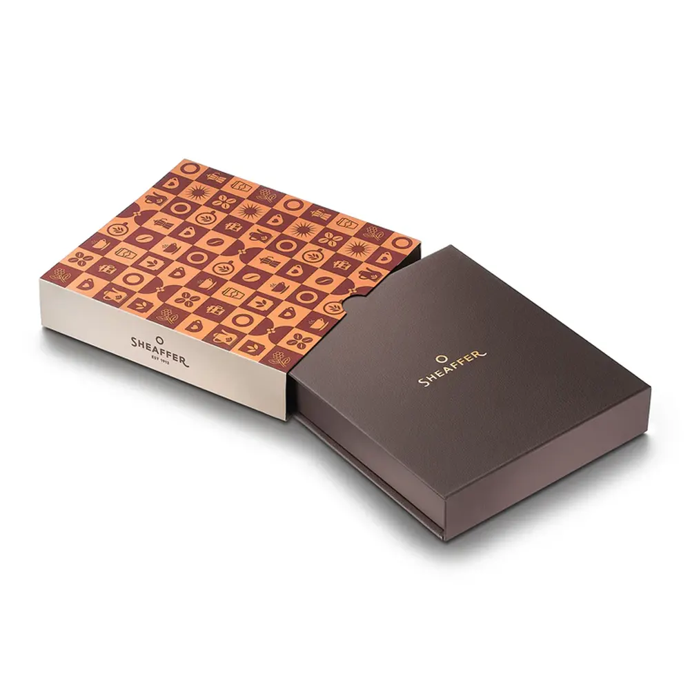 Комплект Sheaffer - Coffee Edition, химикалка VFM и калъф за карти и документи - 7