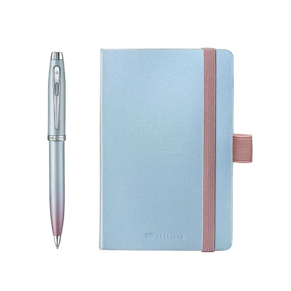 Комплект Sheaffer - 100 Expressions, химикалка и тефтер A6 - 2