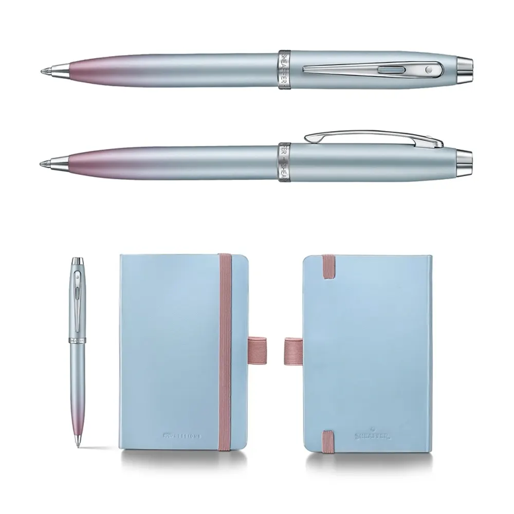 Комплект Sheaffer - 100 Expressions, химикалка и тефтер A6 - 4