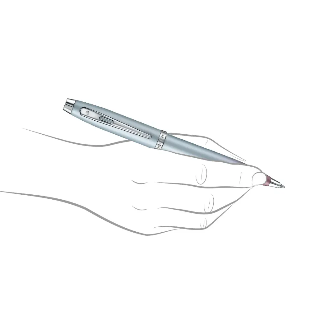 Комплект Sheaffer - 100 Expressions, химикалка и тефтер A6 - 8