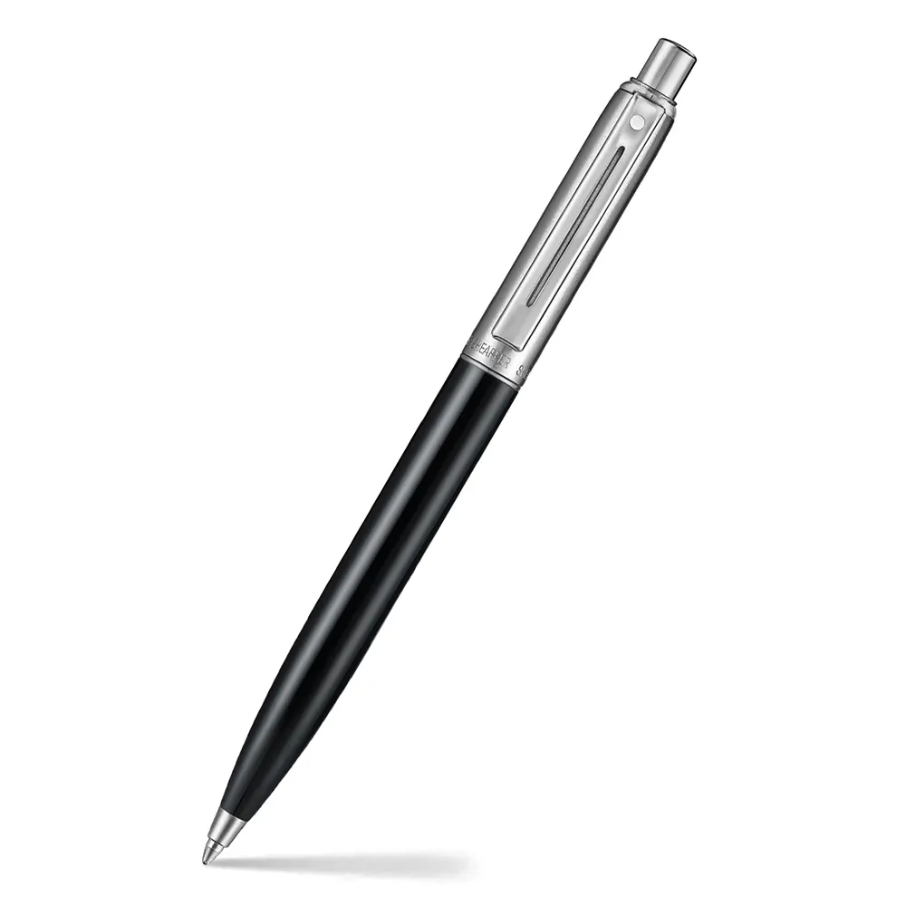 Химикалка Sheaffer Sentinel - Gloss Black With Chrome Trim - 3