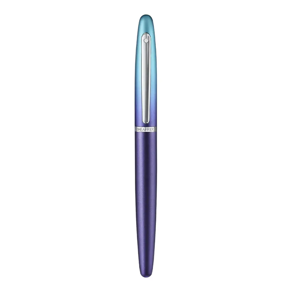 Писалка Sheaffer VFM - Expressions with Chrome-Plated Trims, синя/лилава, M перо - 2