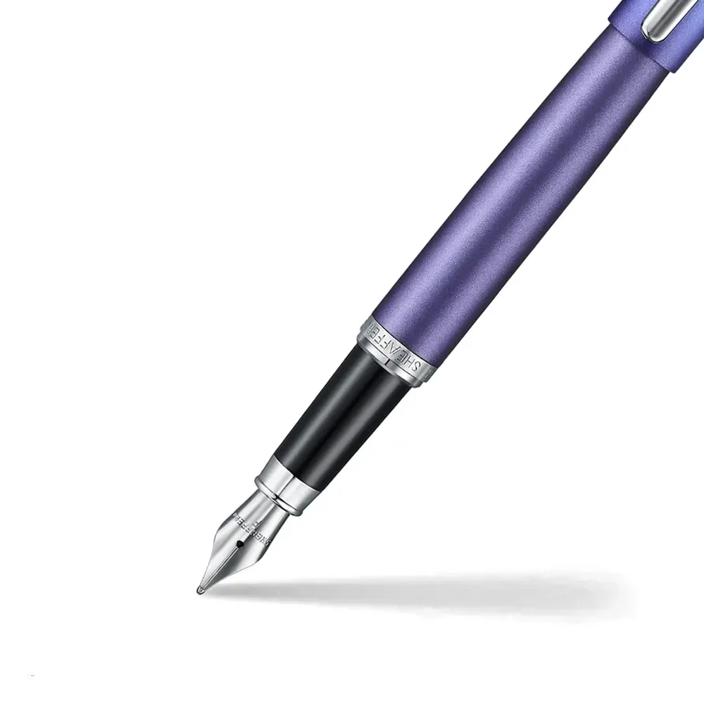 Писалка Sheaffer VFM - Expressions with Chrome-Plated Trims, синя/лилава, M перо - 3