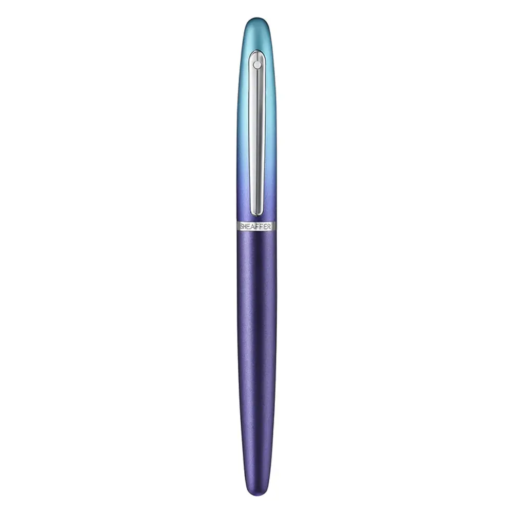 Ролер Sheaffer VFM - Expressions with Chrome-Plated Trims, синьо/лилав - 2
