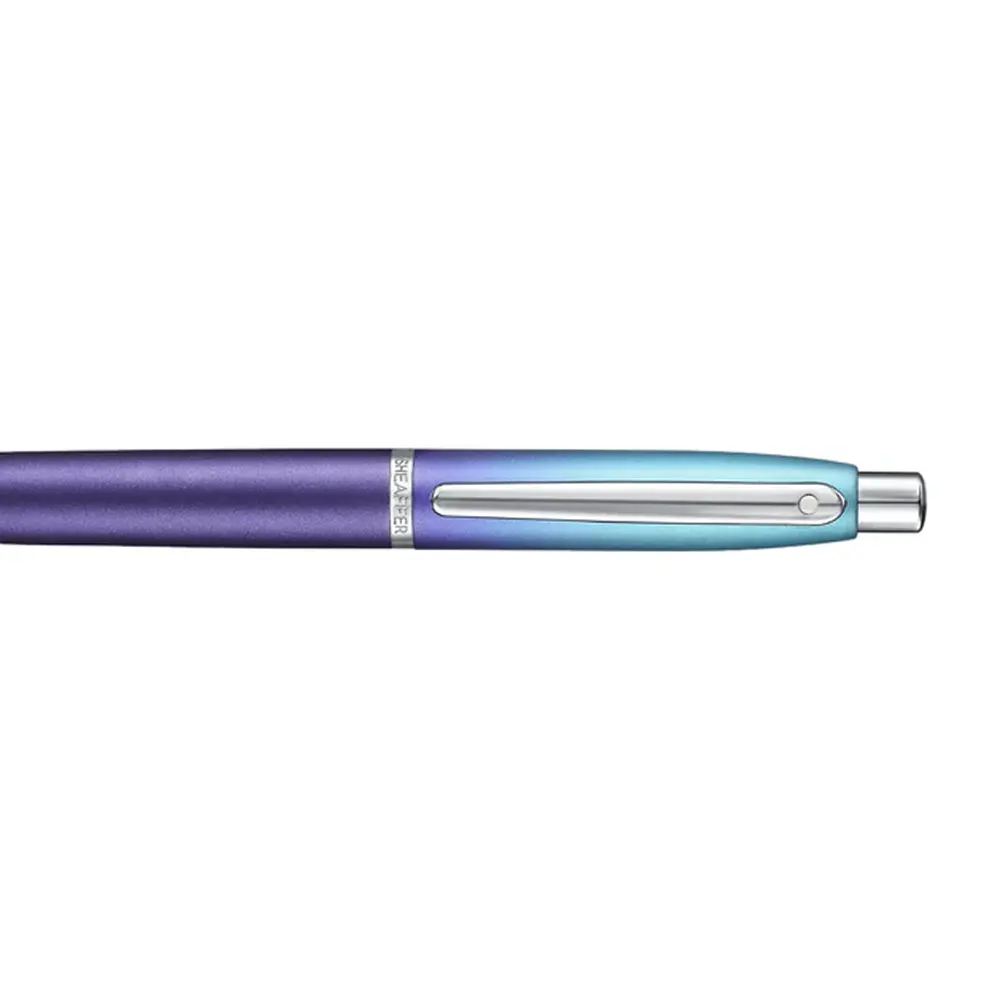 Химикалка Sheaffer VFM - Expressions with Chrome-Plated Trims, синьо/лилава - 3