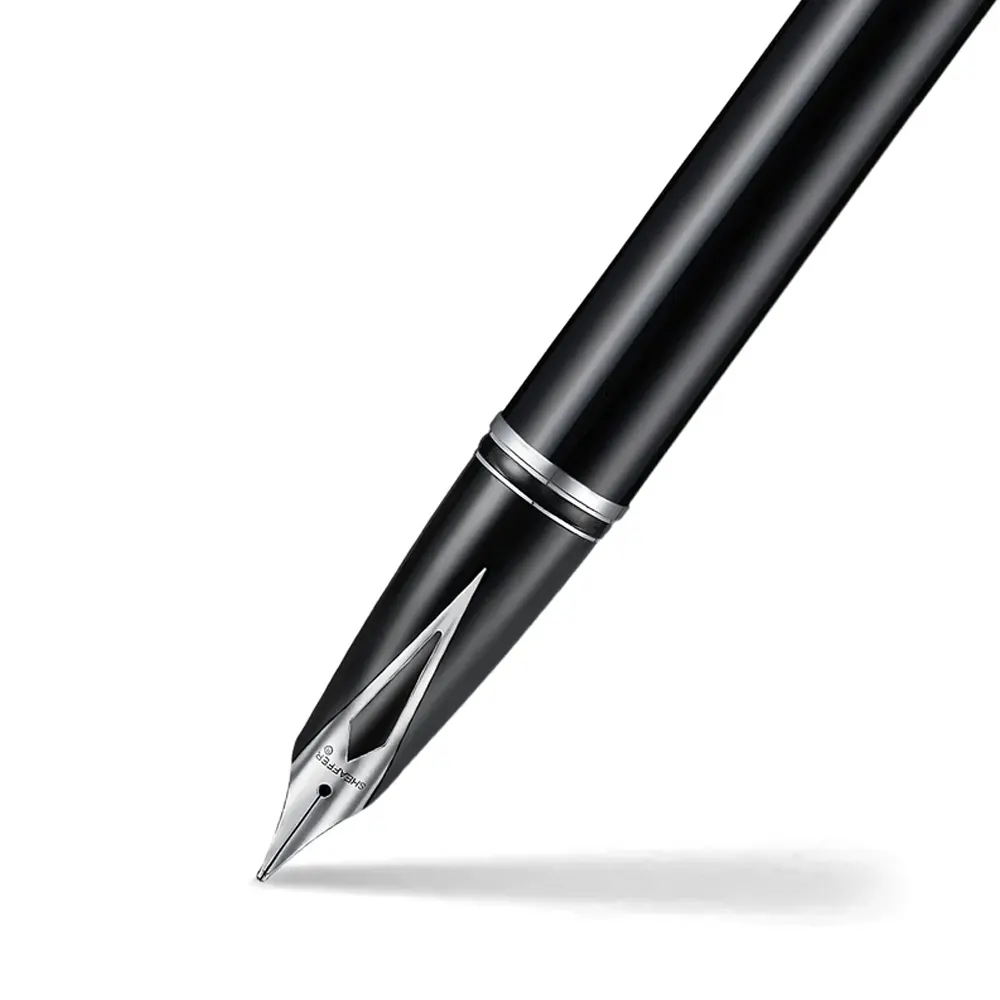 Писалка Sheaffer Legacy - Black and Chrome Trims, М перо - 3