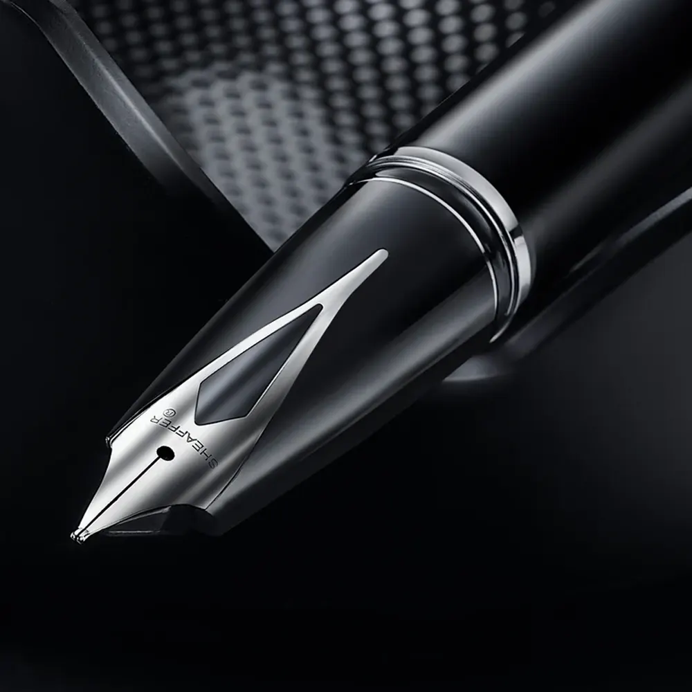Писалка Sheaffer Legacy - Black and Chrome Trims, М перо - 6