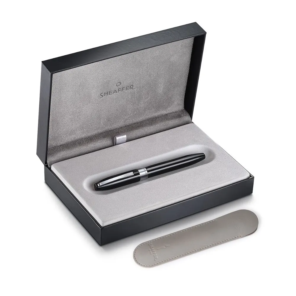 Ролер Sheaffer Legacy - Black and Chrome Trims - 3