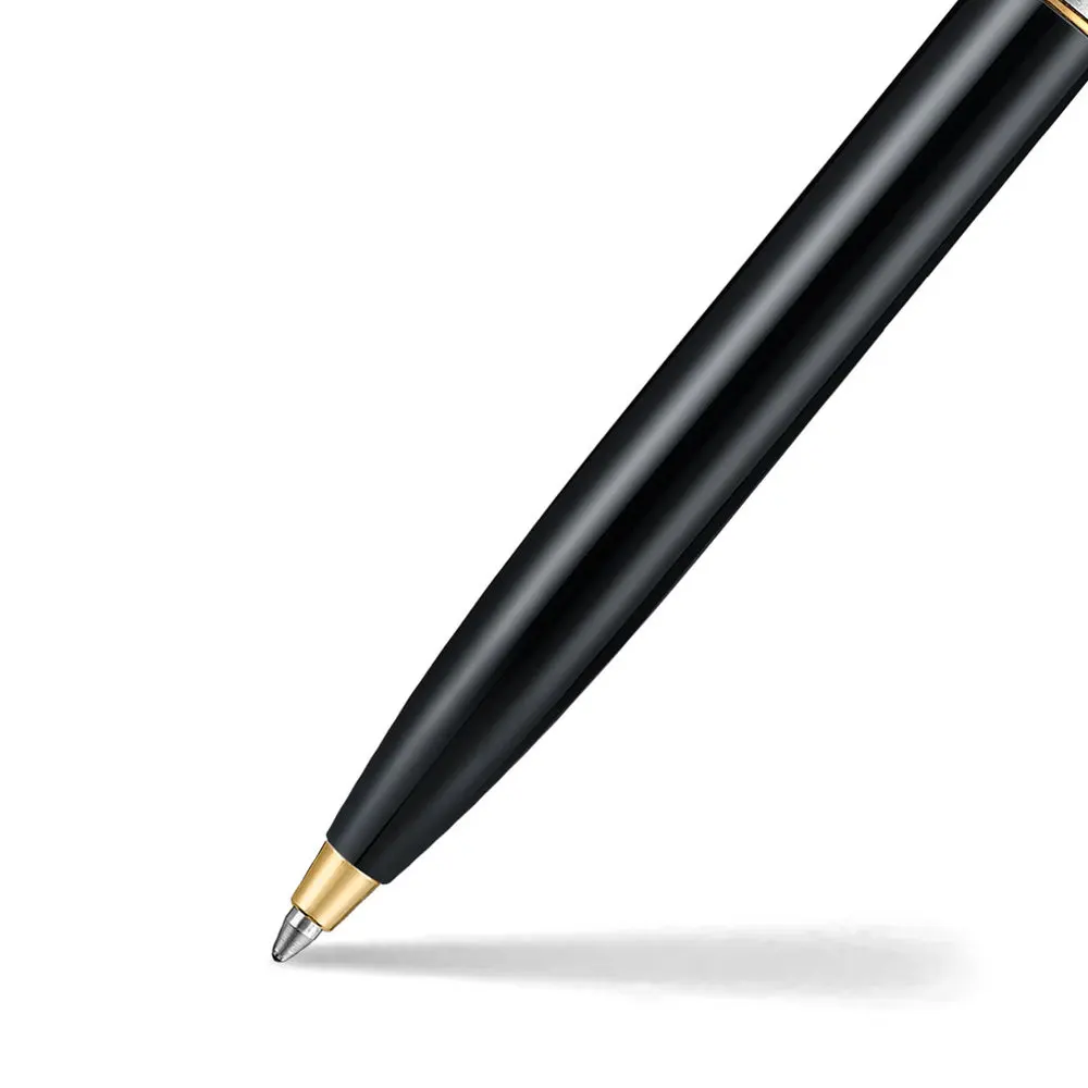 Химикалка Sheaffer Sentinel - Gloss Black With PVD Gold Trim - 2