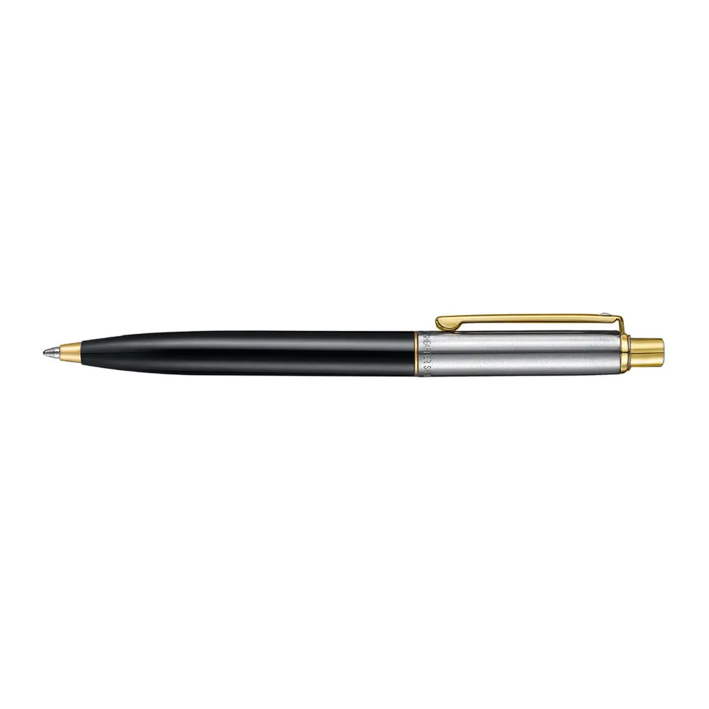 Химикалка Sheaffer Sentinel - Gloss Black With PVD Gold Trim - 3