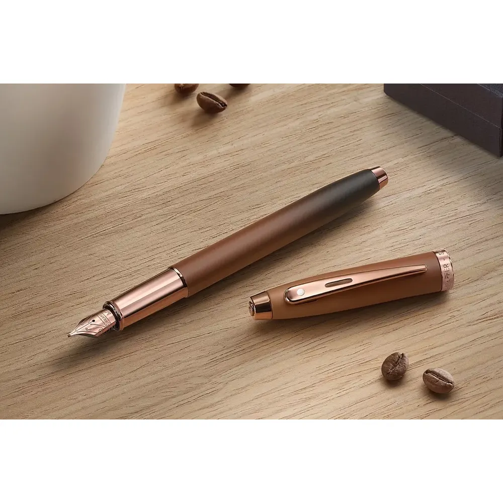 Комплект Sheaffer - Coffee Edition, писалка 100 и мастило Brown Coffee, 50 мл - 7
