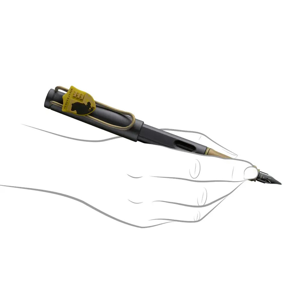 Писалка Lamy Safari Special Edition Harry Potter - Hufflepuff, M перо - 4