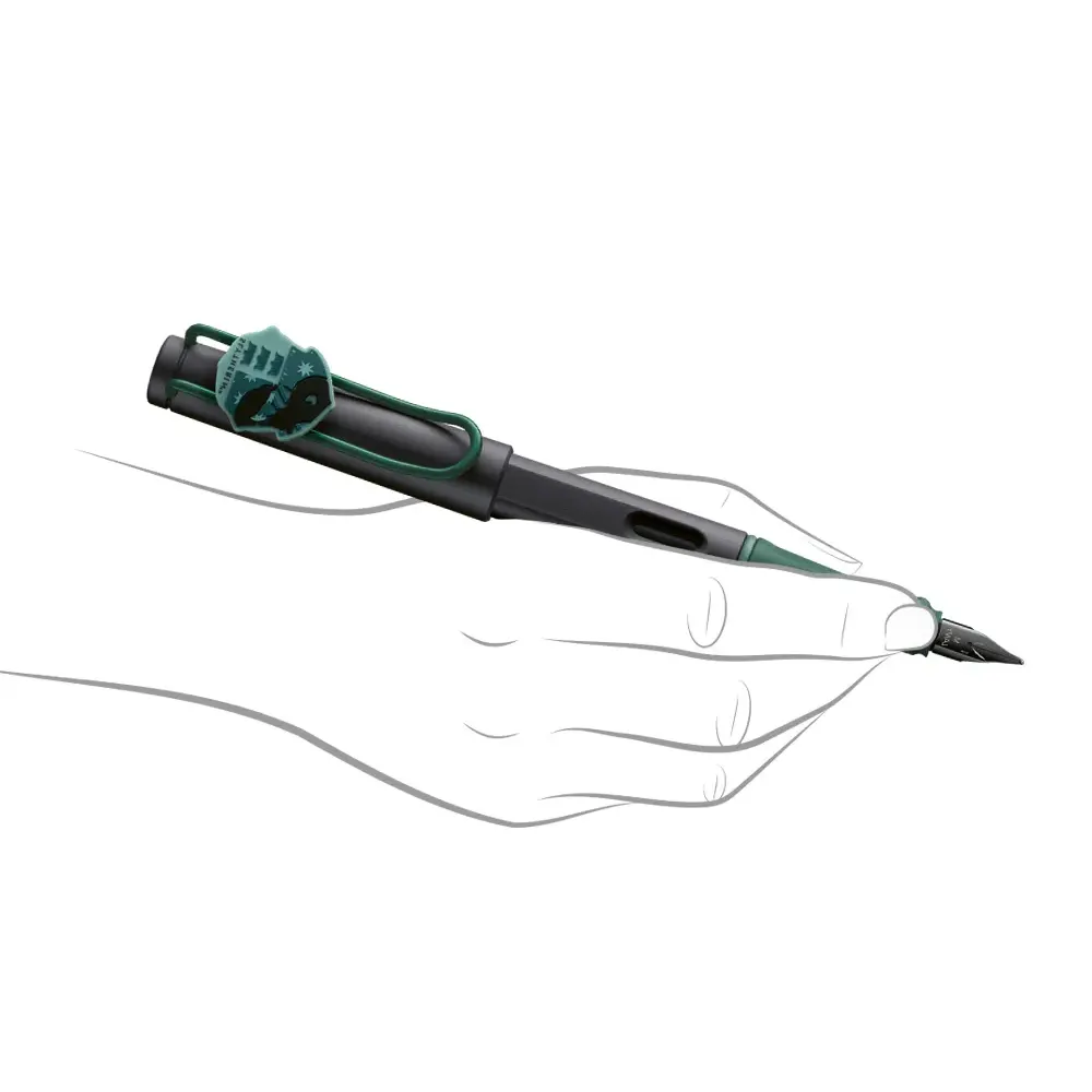 Писалка Lamy Safari Special Edition Harry Potter - Slytherin, F перо - 4