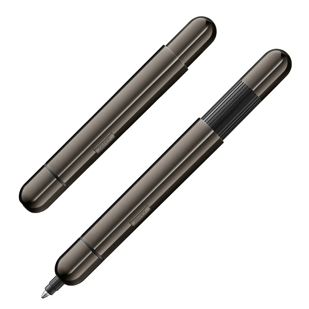 Комплект Lamy - Pico Lx Ruthenium, химикалка и калъф - 2
