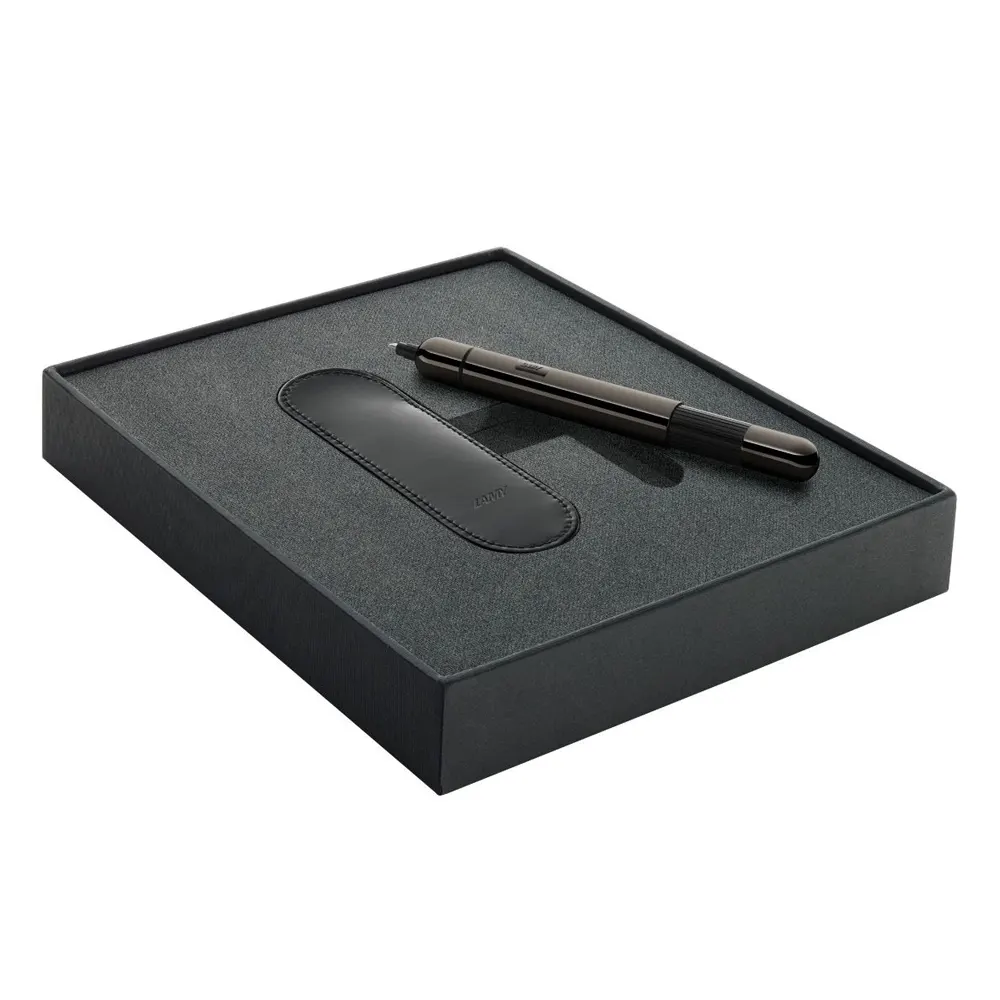 Комплект Lamy - Pico Lx Ruthenium, химикалка и калъф - 4