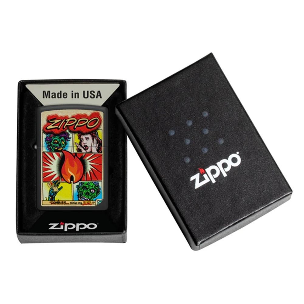 Запалка Zippo - Comic Zombies Design - 4