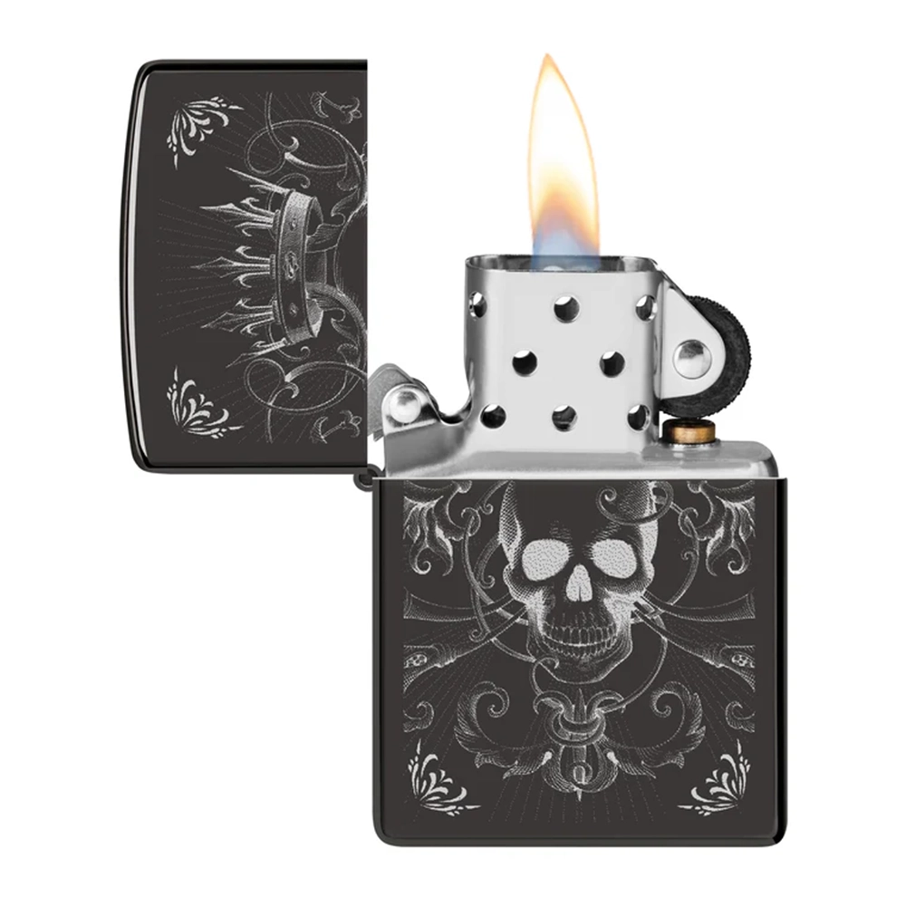 Запалка Zippo - Royal Skull Design - 3