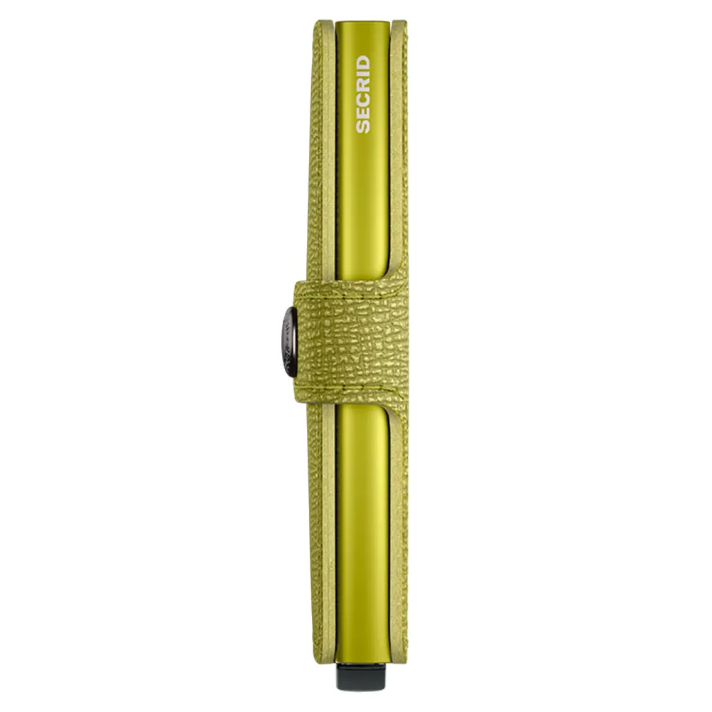 Портфейл SECRID - Mini Crisple Lime, с RFID защита - 2