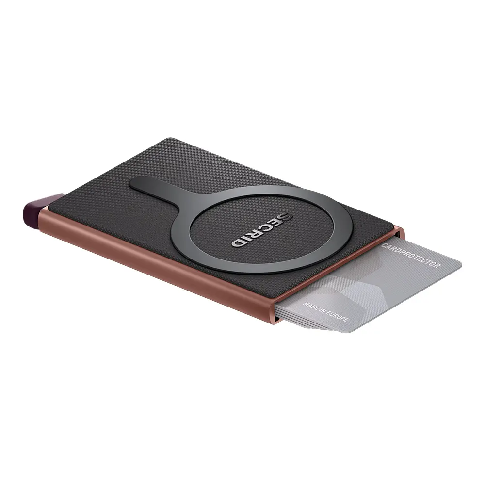 Автоматичен калъф за карти SECRID - Rose, за MagSafe, с RFID и NFC защита - 3